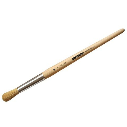 Кисть щетина круглая   9  " Артекс" короткая ручка