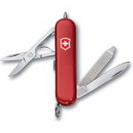 Нож-брелок Victorinox Classic Signature Lite, 58 мм, 7 функций, красный