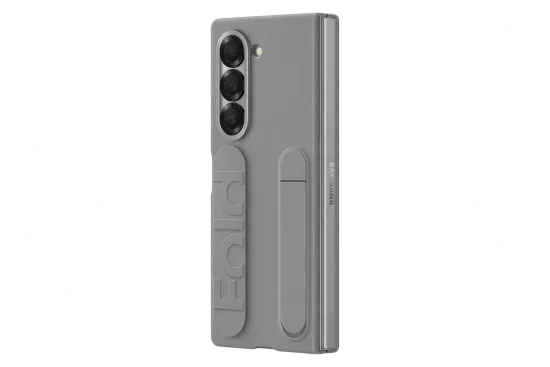 Чехол Samsung Silicone Case Fold6 серый