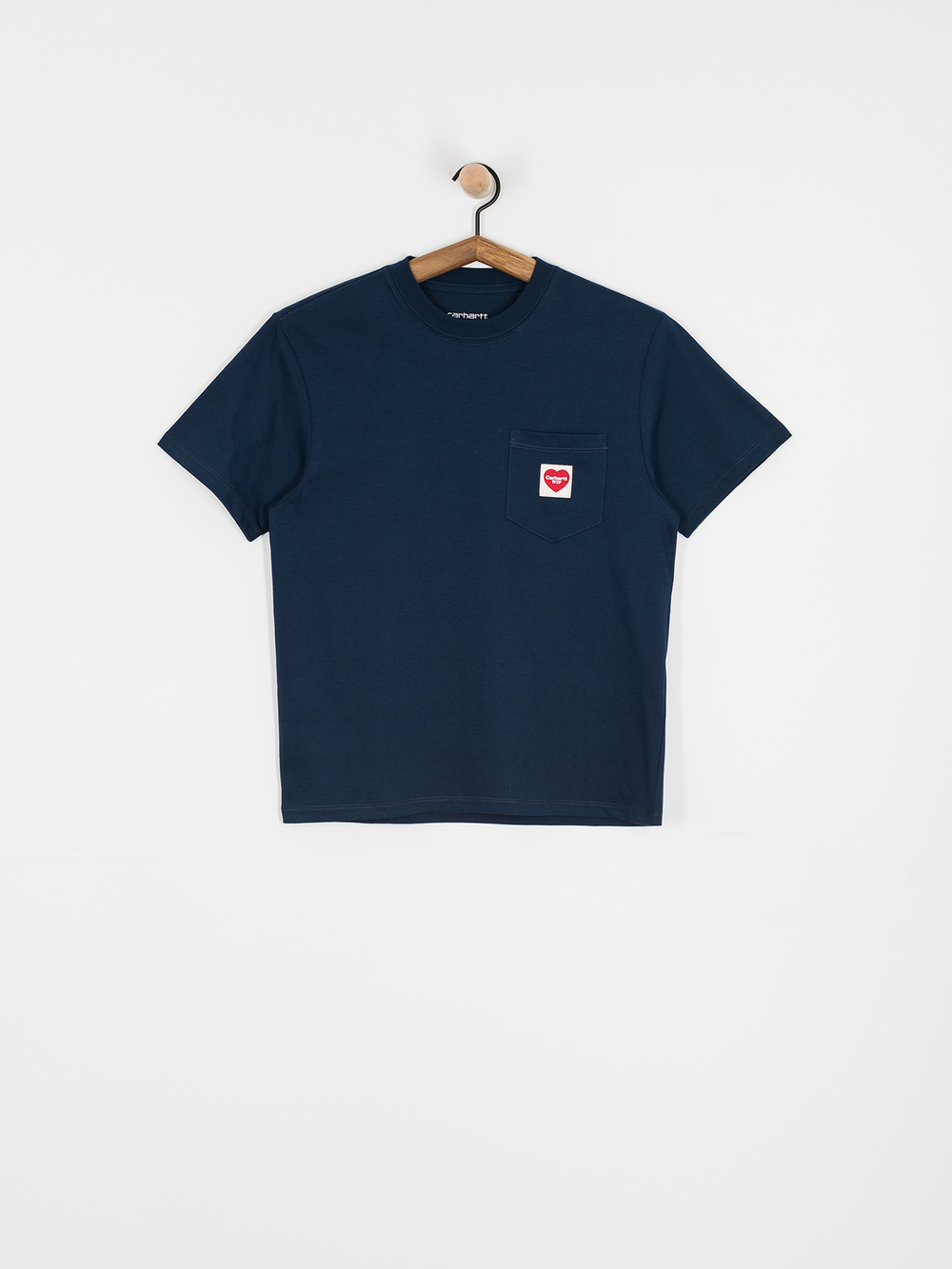 Футболка Carhartt WIP Pocket Heart синяя