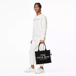 СУМКА MARC JACOBS THE JACQUARD LARGE TOTE BAG BLACK