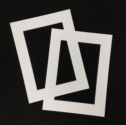 Паспарту 30х40 мм белый арт.619074_8099а3