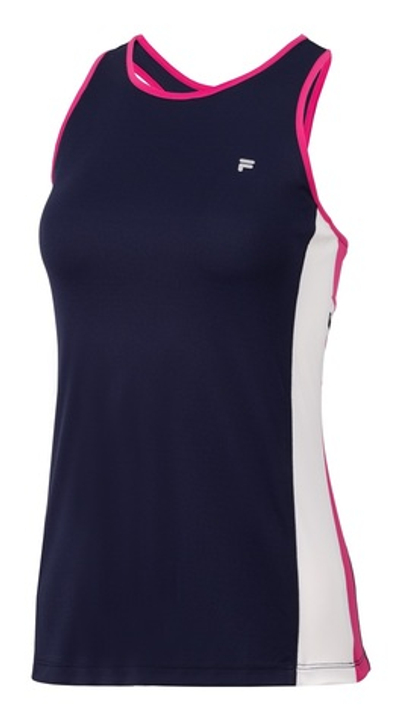 Топ теннисный Fila US Open Lara Top - Blue