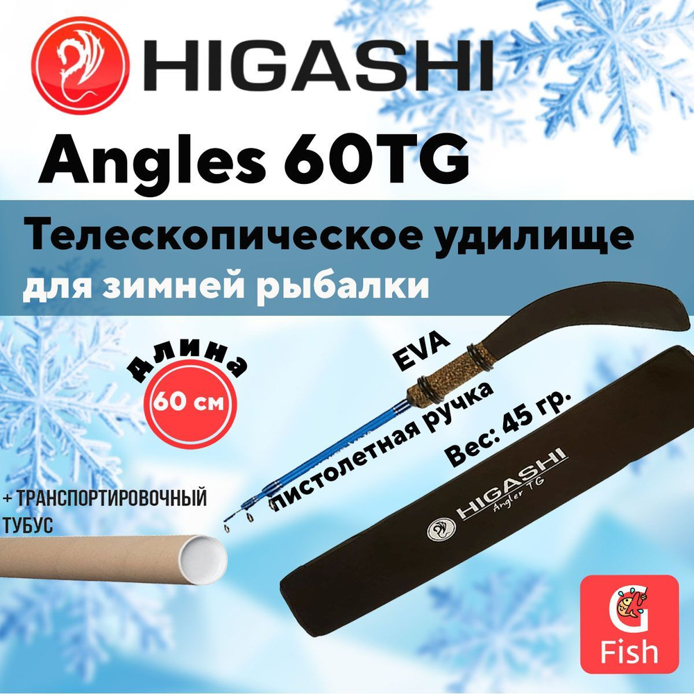 Удилище зимнее Angler 50TG