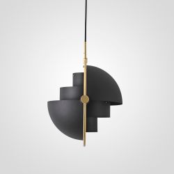 Подвесной светильник Louis Weisdorff Gubi Multi-lite Suspension Lamp Black