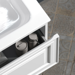 Тумба подвесная Sancos Very, Bianco 790х445х406, под столешницу без отверстия под смеситель, цвет Kreman