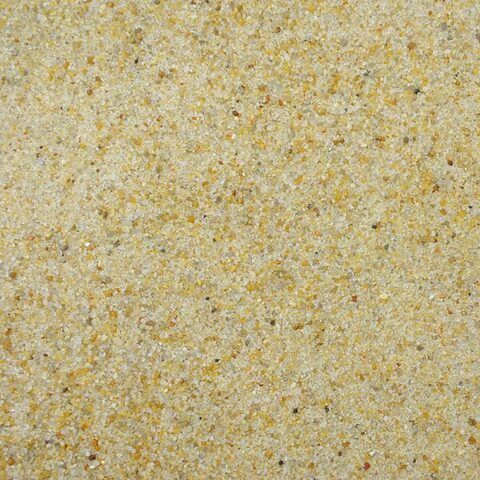 DECOTOP Atoyac - Природный чистый жёлтый песок, 0.5-1 мм, 6 кг/4 л