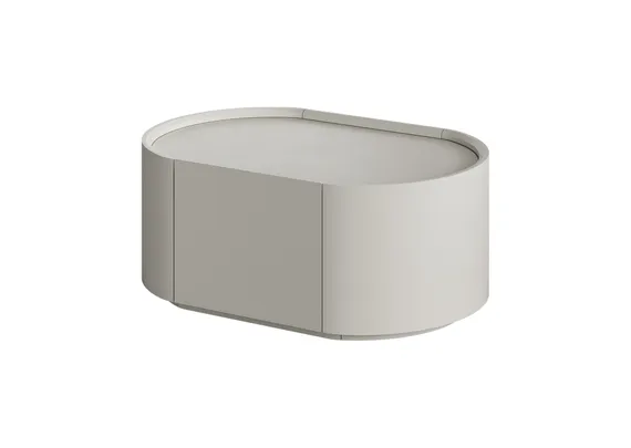 Тумба прикроватная Lagom 1 ящик ширина 60 см (серо-бежевый)