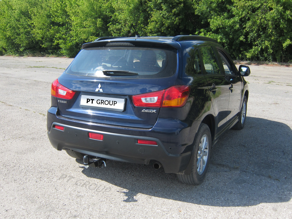 Фаркоп PT GROUP /съемный квадрат/ MITSUBISHI ASX 2010-(паспорт и сертификат в комплекте)(без электрики) арт.MAS-10-991122.00