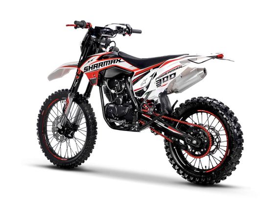 Мотоцикл кроссовый эндуро SHARMAX PowerMax 300 Air BN
