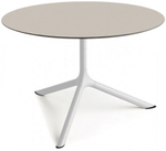 Столик ламинированный кофейный Scab Design Tripe Maxi, белый, тортора