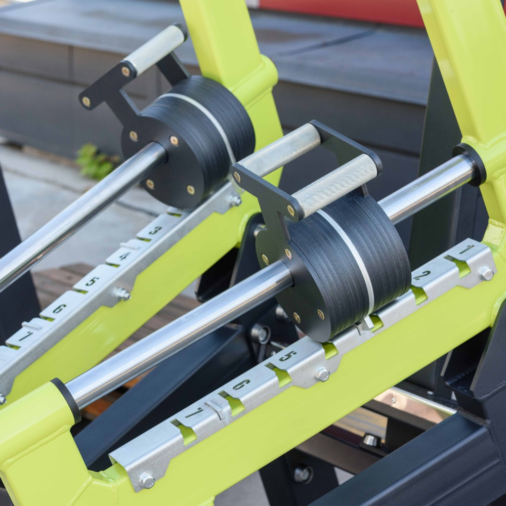 F-2809 Уличный тренажер Наклонная тяга с переменной нагрузкой ZAVODSPORTA