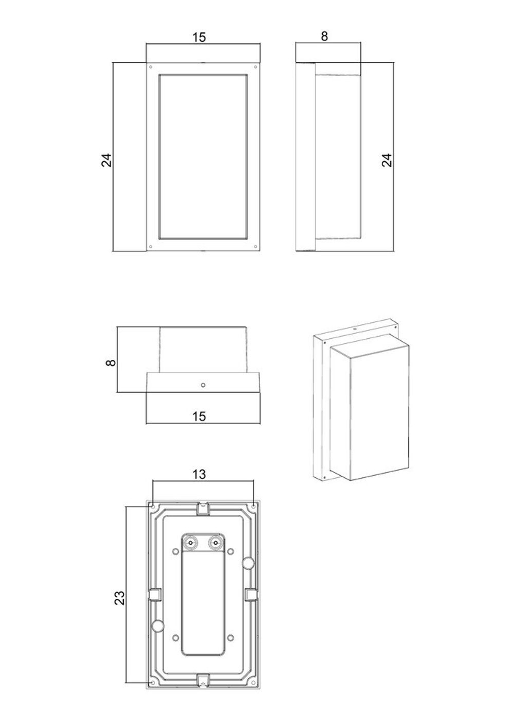 Уличный настенный светильник Arte Lamp