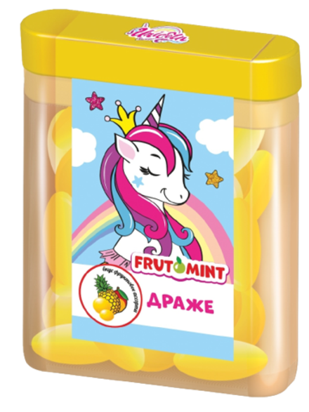 Драже фруктовое Единорог Frutomint