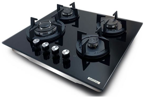 Газовая варочная панель Ginzzu HCG-444 черный