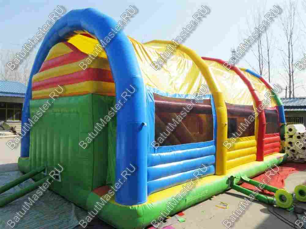 Коммерческий надувной батут "Радуга 2" 13*6*6 м