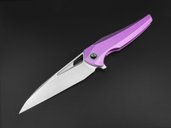 Складной нож Magpie M390 CrystalTi pink