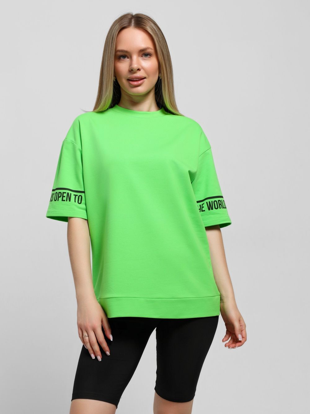 Футболка Терри-2 Виотекс САЛАТОВЫЙ