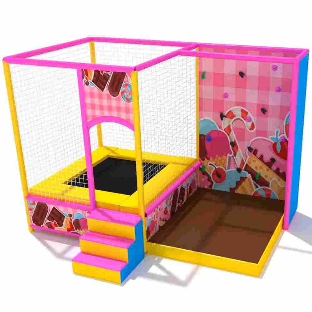 Батутная арена «Сладкий мир» 4×2,2×2,45 м