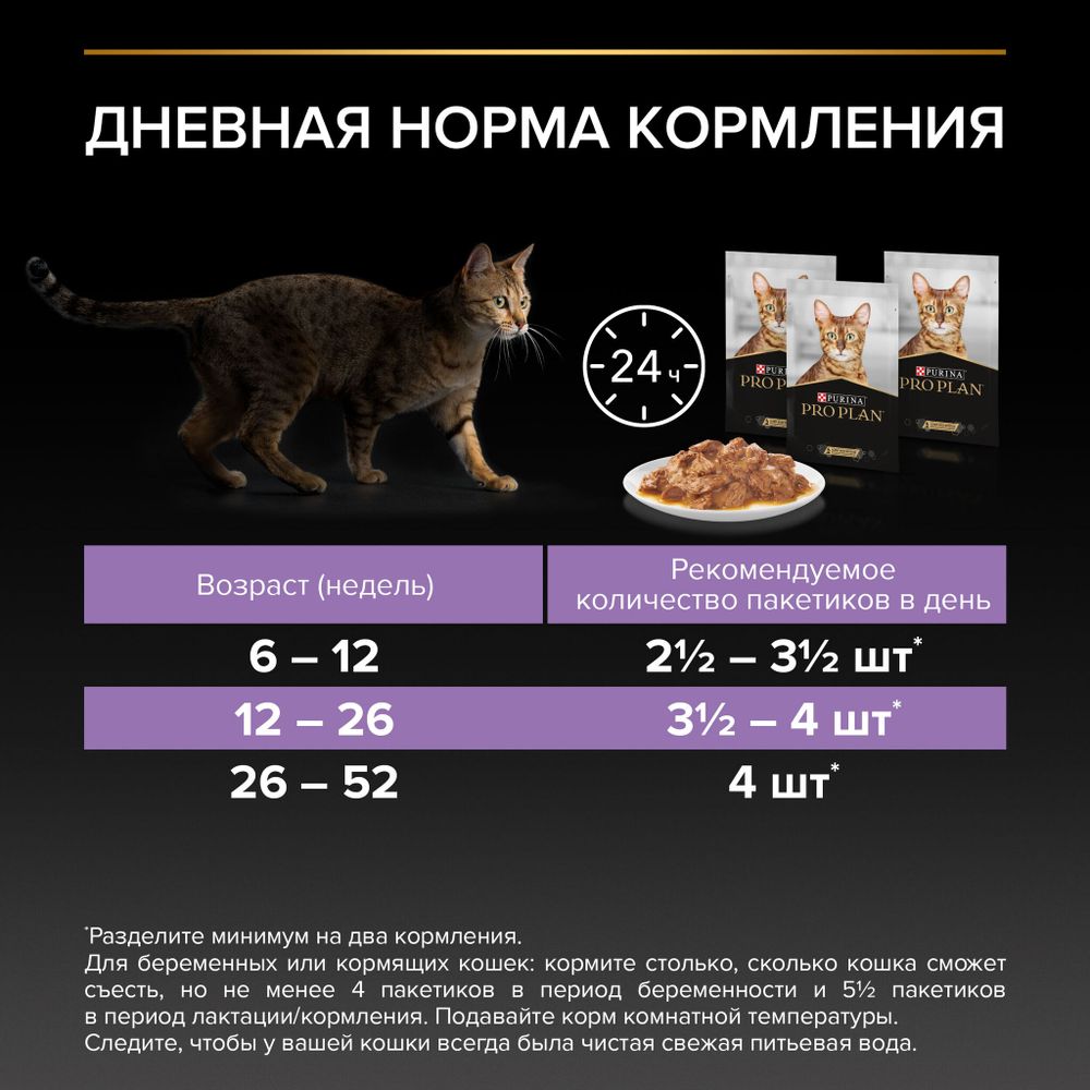 Пауч Pro Plan Healthy Start для котят, беременных и кормящих кошек, кусочки с лососем в соусе Пауч Pro Plan Healthy Start для котят, беременных и кормящих кошек, кусочки с лососем в соусе