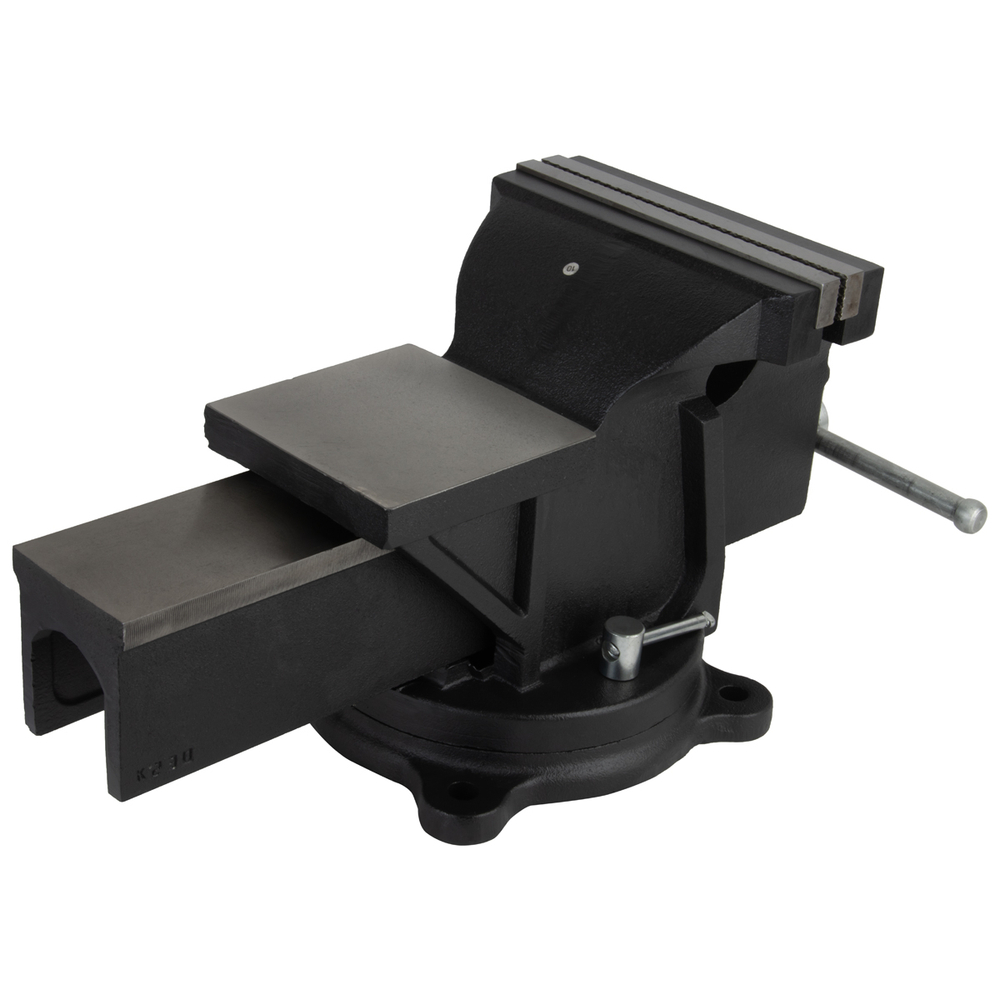 WDK-BV250 Профессиональные слесарные тиски поворотные с наковальней 250 мм