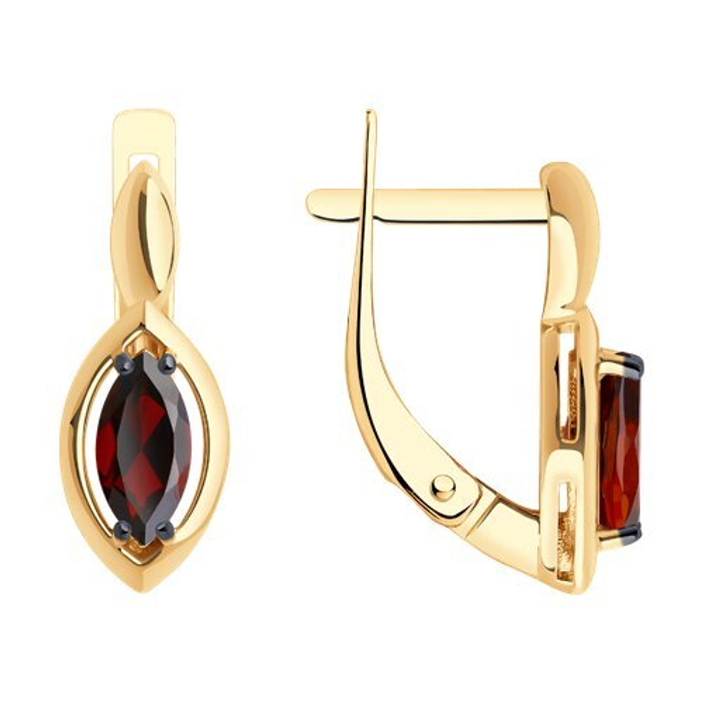 Серьги из золота 585 пробы