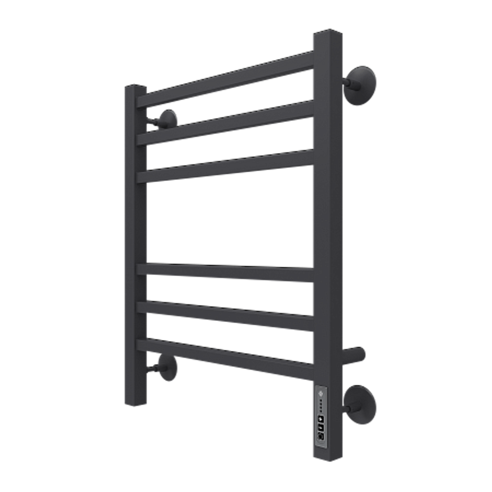 Полотенцесушитель Terminus Ватикан П6 450х600 электро КС 9005 матовый ( new встроен диммер)