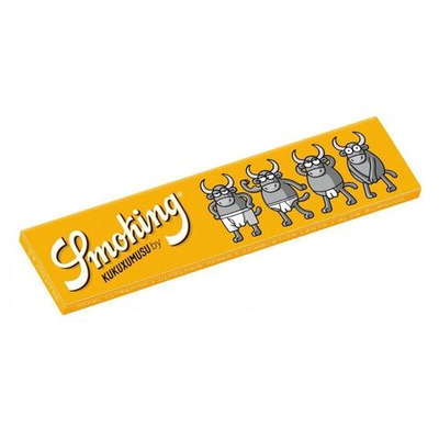 Бумага для сигарет блок "Smoking" Kukuxumusu KS Slim 110х44мм 33л*50шт