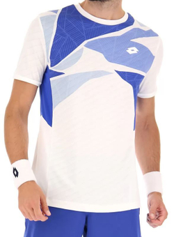 Футболка мужская теннисная Lotto Tech и - D2 T-Shirt - bright white