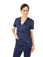 Модный женский медицинский костюм от производителя Бл-348/1+Б-101 клеон лайт