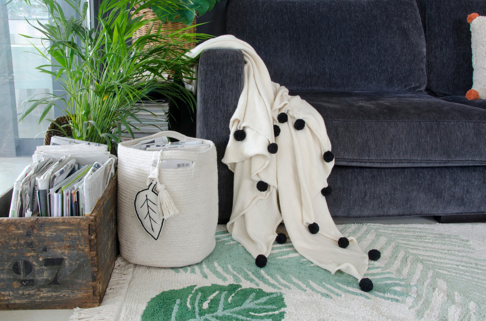 Корзина Lorena Canals Leaf Natural (30 x Ø30 см)