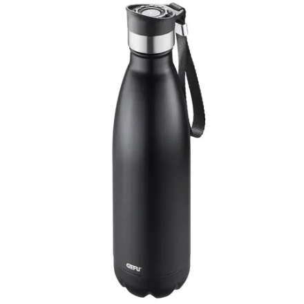 GEFU Термобутылка Olimpio 750мл черная