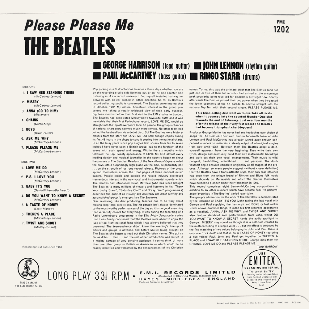 The Beatles / Please Please Me (Mono)(LP)