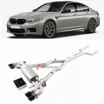 Выхлопная система с заслонками для BMW M5 F90 2018+ (4.4T)