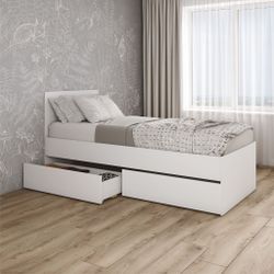 МС Мори Кровать КРМЯ 900.1/1 (МП/3) Белый