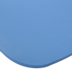 Коврик для йоги 6 мм 183*61 см «Шамбола» с лазерной гравировкой (ТРЕ), синий