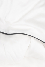 MOON Пододеяльник, сатин белый евро