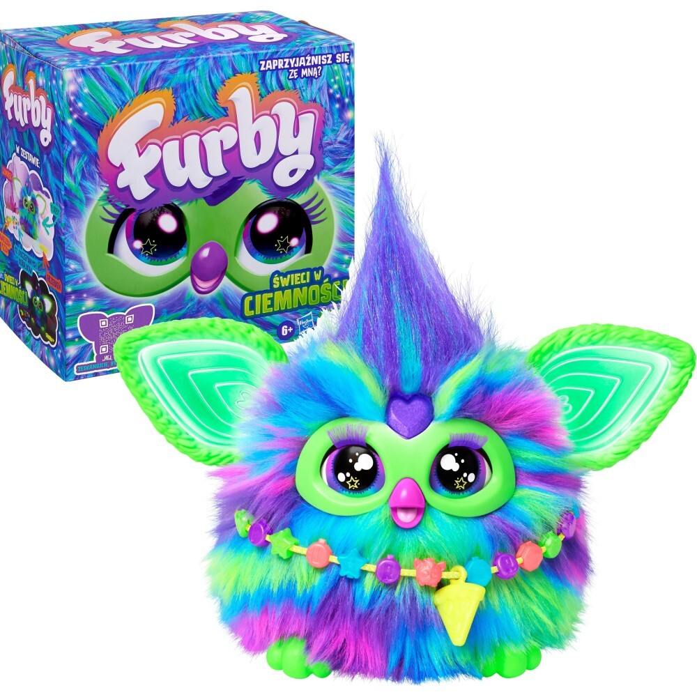 Hasbro Furby 2.0 - Интерактивный талисман Аврора Галакси светится в темноте F8901 / артикул   F8901  / GTIN 5010996210616