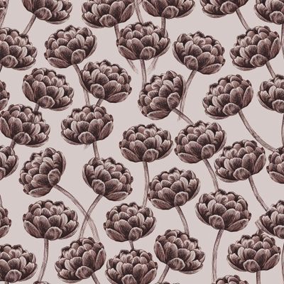 Темные графические тюльпаны