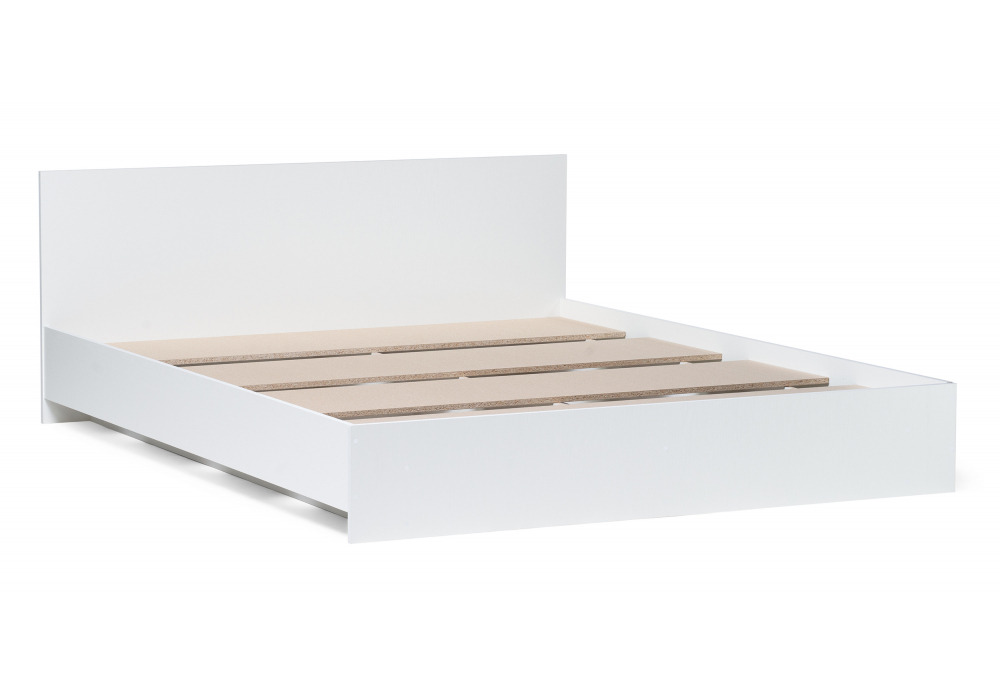 Кровать Woodville Адайн 160х200 белое дерево, белое дерево