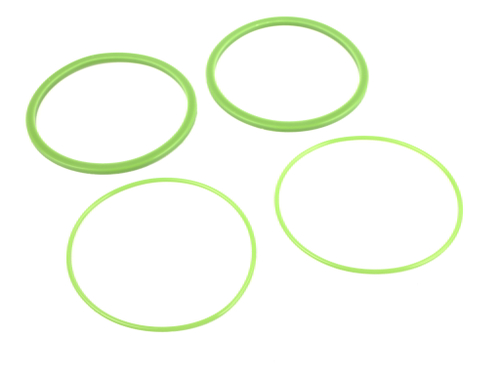 Комплект прокладок маслянного фильтра (2 поз.) КАМАЗ- ЕВРО зеленый силикон (Балаково)