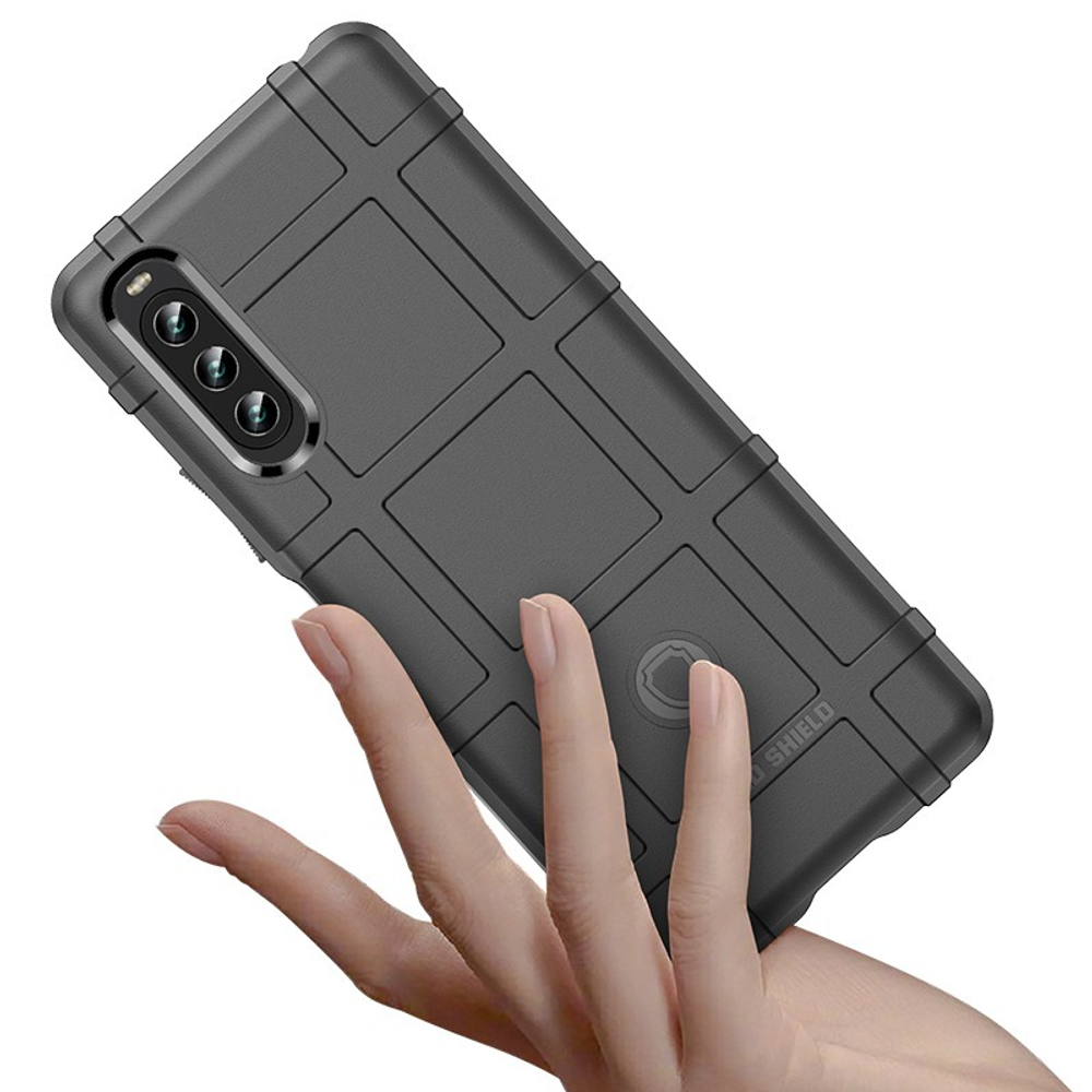 Ударопрочный чехол для смартфона Sony Xperia 10 IV Mark 4, мягкий отклик кнопок, серия Armor от Caseport