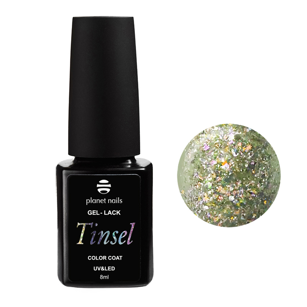 Planet Nails Гель-лак "Tinsel" 955, 8мл