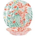 Набор столовой посуды 18 предметов «ALVIS RED» SQ907458