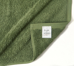 Полотенце 55x110 Blanc des Vosges Uni Foret foret зеленое