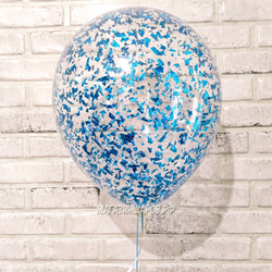 Шар с конфетти "Крошка Голубая"