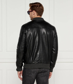 Кожаная куртка бомбер Hechter Paris - черный(55301-142425)