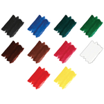 Краски акварельные медовые Гамма "Юный художник", без кисти, 10 цветов