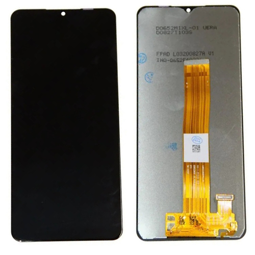 Дисплей для Samsung Galaxy A12 (A125F) с тачскрином и рамкой Черный