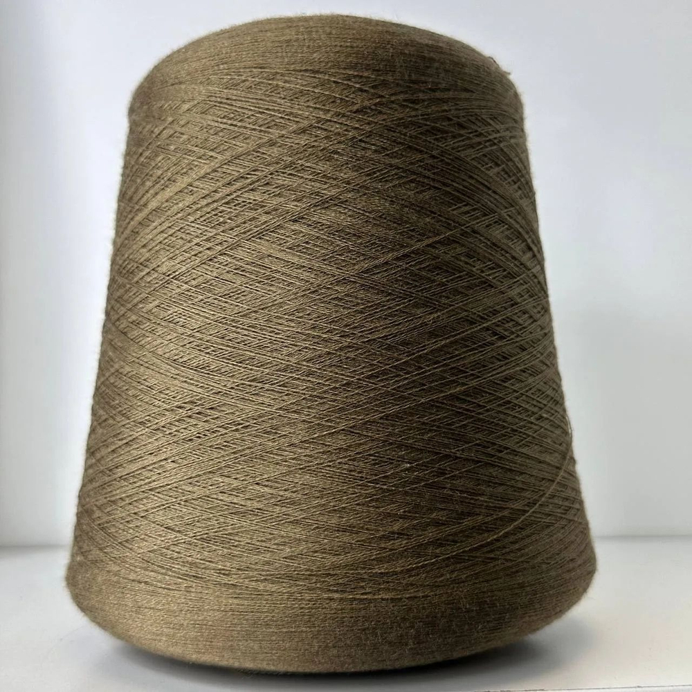 DIAMANTE - Zegna Baruffa; 70% меринос, 20% шелк, 10% кашемир; 2600м/100гр; col. 216106, цвет: оливковый хаки
